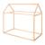 Lit cabane en bambou fsc® pour enfant - lit montessori au sol Naturel 2 - vertbaudet enfant 