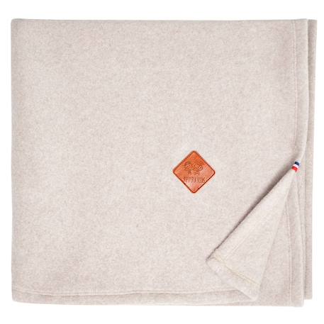 Couverture polaire  coton ultra-doux Beige+Écru+Moutarde+Rose+Vert eucalyptus 1 - vertbaudet enfant 