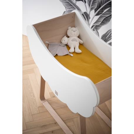 Matelas pour berceau en polyester Blanc 3 - vertbaudet enfant 