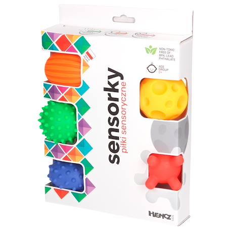 Balles sensorielles montessori – coffret de 5 dès la naissance Multicolore 6 - vertbaudet enfant 