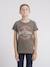 T-shirt col rond pur coton jocoby garçon Bleu marine+Gris+Kaki 9 - vertbaudet enfant 