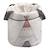 Lot de 3 panières gigognes en tissu en coton - timouki Beige 1 - vertbaudet enfant 