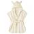 Peignoir bébé et enfant à capuche en bambou Écru+Rose clair+Vert d'eau 1 - vertbaudet enfant 