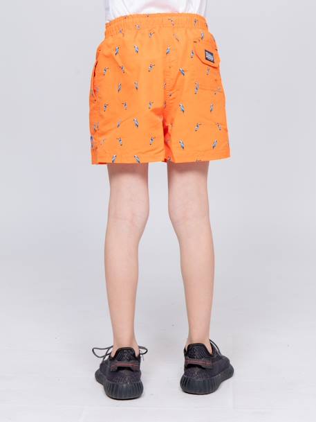 Short de bain gazole garçon Green+Orange 6 - vertbaudet enfant 