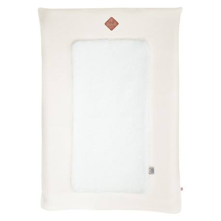 Housse de matelas à langer nid d'abeille Beige+Bleu+Écru+Gris clair+Rose 8 - vertbaudet enfant 