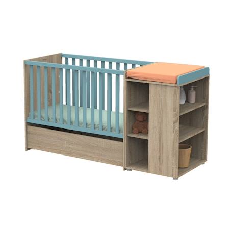 Tiroir pour lit combiné évolutif - nova Marron 2 - vertbaudet enfant 