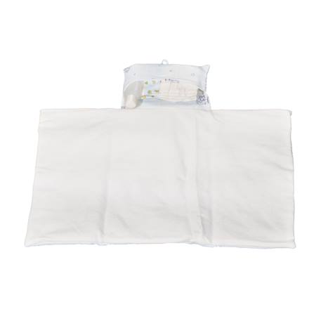 Matelas à langer nomade en coton bio - lazare Blanc 3 - vertbaudet enfant 