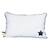 Coussin rectangulaire en coton - hello Blanc 1 - vertbaudet enfant 