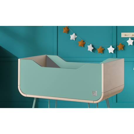 Berceau pieds métal - bambin Marron/gris+Marron/orange+Marron/vert 8 - vertbaudet enfant 