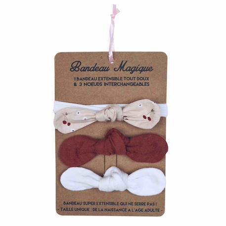 Bandeau cheveux enfant - bandeau magique Botanique+Printemps 3 - vertbaudet enfant 