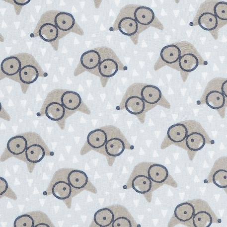 Taies de coussin pour tour de lit modulable eskimo eli Bleu+Bleu marine 2 - vertbaudet enfant 