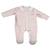 Pyjama bébé à manches longues en velours - lilibelle Blanc+Rose 5 - vertbaudet enfant 