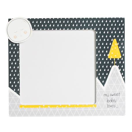 Set de 2 cadres photos enfant en bois - babyfan Gris 2 - vertbaudet enfant 