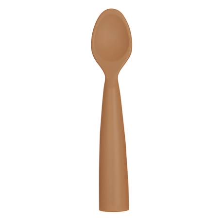 Cuillère bébé en  silicone Bleu marine+Caramel+Gris+Terracotta+Vert amande 7 - vertbaudet enfant 