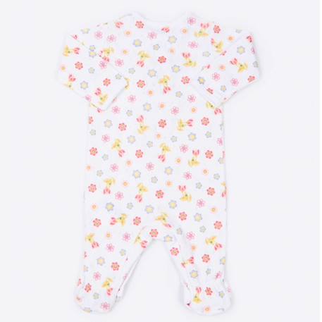 Dors-bien bébé en coton jacquard biologique iris Multicolore 2 - vertbaudet enfant 