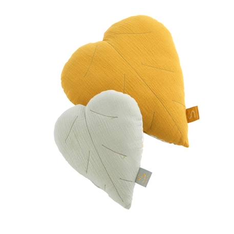 Coussin déco en coton - promenons nous Vert tilleul 3 - vertbaudet enfant 