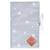 Protège carnet de santé bébé en coton stella Blanc+Gris 3 - vertbaudet enfant 