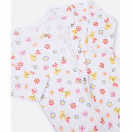 Dors-bien bébé en coton jacquard biologique iris Multicolore 5 - vertbaudet enfant 