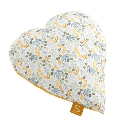 Coussin déco en coton - promenons nous Jaune 2 - vertbaudet enfant 