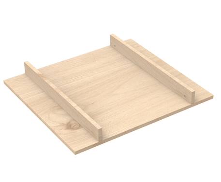 Plan à langer pour commode jusqu'à 15 kg - tokyo Marron 1 - vertbaudet enfant 