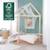 Lit cabane en bambou fsc® pour enfant - lit montessori au sol Naturel 5 - vertbaudet enfant 