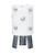 Lampe de chevet en coton - chao chao Blanc 1 - vertbaudet enfant 