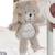 Jouet d'activités enfant tipi en velours - timouki Blanc 3 - vertbaudet enfant 
