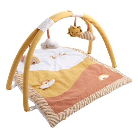 Tapis d'éveil en velours - sunlight Jaune 1 - vertbaudet enfant 