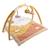 Tapis d'éveil en velours - sunlight Jaune 1 - vertbaudet enfant 
