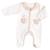 Pyjama bébé à manches longues en velours - botanica Blanc+Vert 1 - vertbaudet enfant 