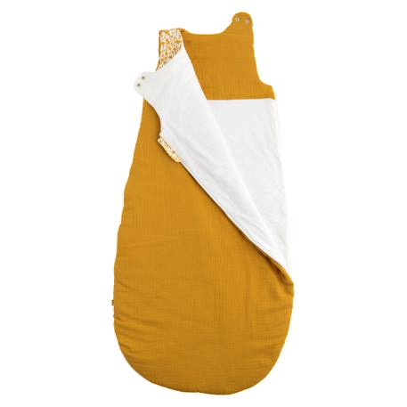 Gigoteuse ouatinée évolutive en coton - promenons nous Jaune+Vert tilleul/bleu nuit 3 - vertbaudet enfant 
