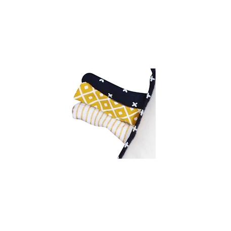 Coussin étoile en coton - hello Blanc 2 - vertbaudet enfant 