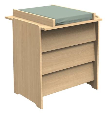 Plan à langer pour commode jusqu'à 15 kg - cannelle Marron 2 - vertbaudet enfant 