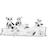 Couverture bébé en polyester - chao chao Blanc 3 - vertbaudet enfant 