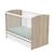 Lit bébé à barreaux - access Marron+Marron/blanc 7 - vertbaudet enfant 