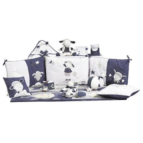 Coussin décoratif en coton étoile - merlin Blanc 2 - vertbaudet enfant 