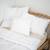 Oreiller en satin de coton moelleux Blanc 2 - vertbaudet enfant 