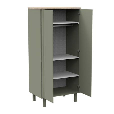 Armoire 2 portes - eleonore Vert 3 - vertbaudet enfant 