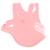 Bavoir récupérateur en silicone Gris+Rose 10 - vertbaudet enfant 