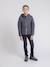 Doudoune légère capuche zilling garçon Bordeaux+Gris+Kaki 8 - vertbaudet enfant 