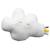 Coussin déco nuage - babyfan Blanc 1 - vertbaudet enfant 