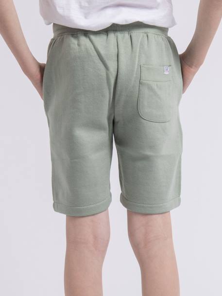 Bermuda molleton bidmin garçon Bleu royal+Jaune+Rouge+Vert 14 - vertbaudet enfant 