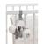Hochet ours en velours - celeste Gris 2 - vertbaudet enfant 
