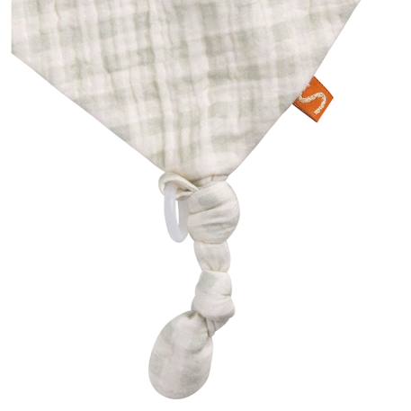 Doudou mouchoir pomme en coton - botanica Vert 2 - vertbaudet enfant 