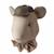 Trophée mural souris edouard en lin – décoration chambre bébé enfant Beige 1 - vertbaudet enfant 