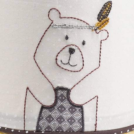 Luminaire enfant à poser en coton - timouki Beige 2 - vertbaudet enfant 