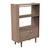 Bibliothèque 2 portes et 1 penderie en bois avec boutons métal - jazzy Marron 1 - vertbaudet enfant 