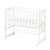 Berceau cododo 3en1 avec matelas et barrière safe asleep Blanc+Gris taupe 3 - vertbaudet enfant 