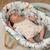 Matelas ovale bébé – couffin moïse panier à langer – made in france Blanc 4 - vertbaudet enfant 