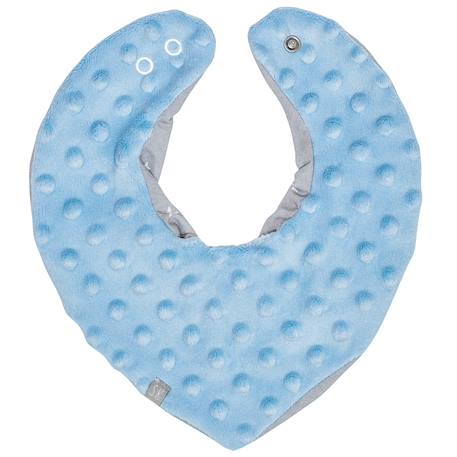 Bavoir bandana cache-cou réversible stella Blanc / bleu+Blanc / ecru+Blanc / gris+Blanc / rose+Gris+Gris/bleu+Gris/rose 32 - vertbaudet enfant 